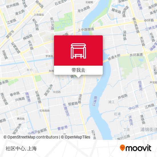 社区中心地图