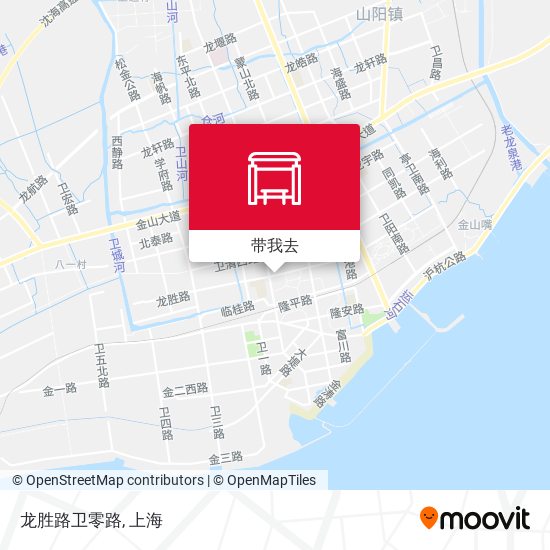 龙胜路卫零路地图