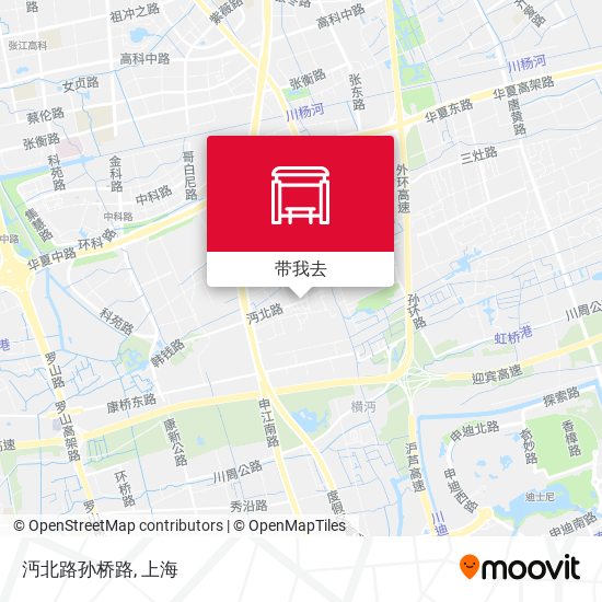 沔北路孙桥路地图