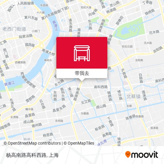 杨高南路高科西路地图