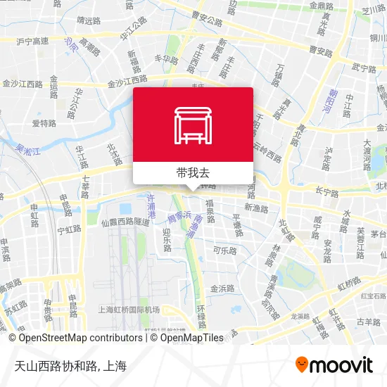 天山西路协和路地图
