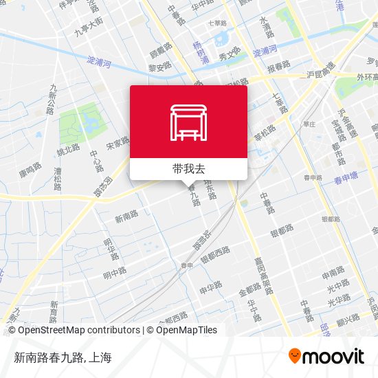 新南路春九路地图