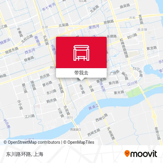 东川路环路地图