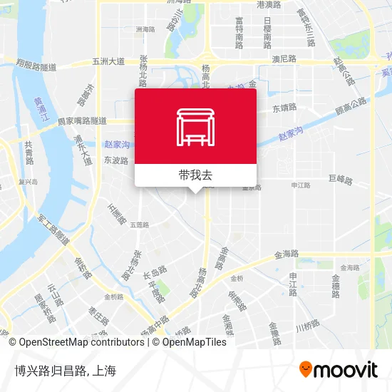 博兴路归昌路地图