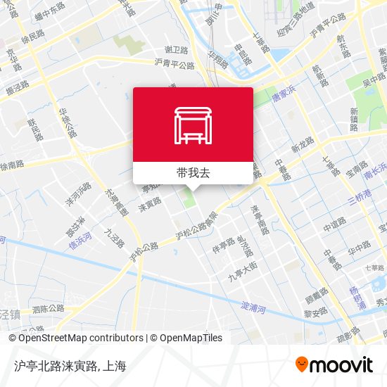 沪亭北路涞寅路地图