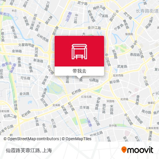 仙霞路芙蓉江路地图