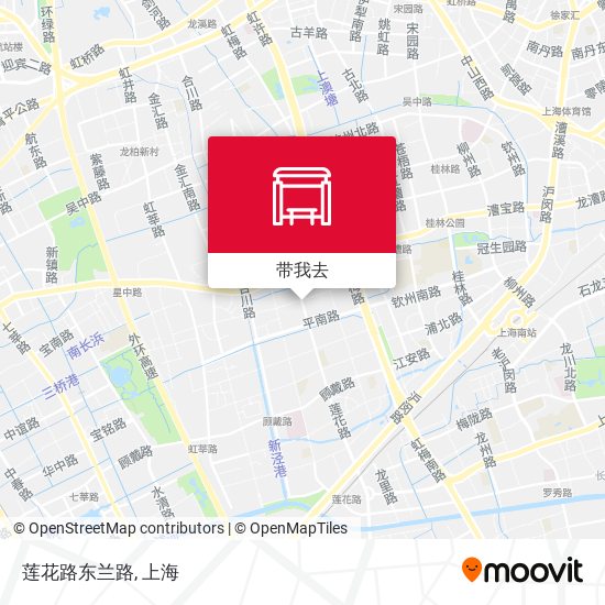 莲花路东兰路地图