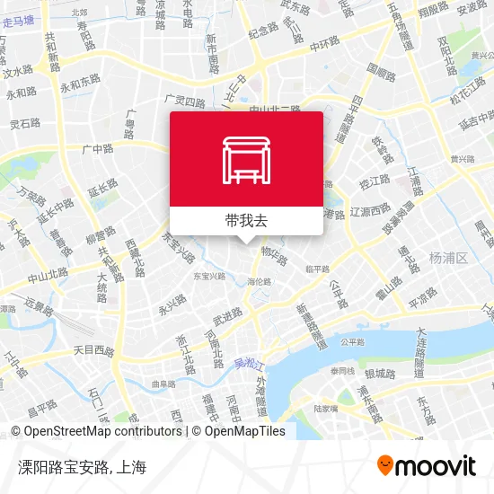 溧阳路宝安路地图
