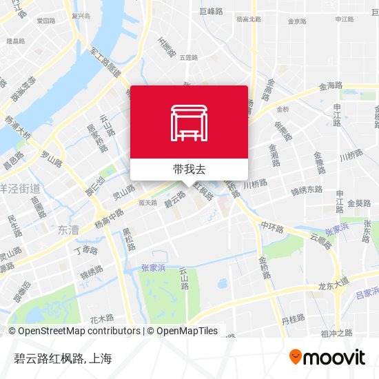 碧云路红枫路地图