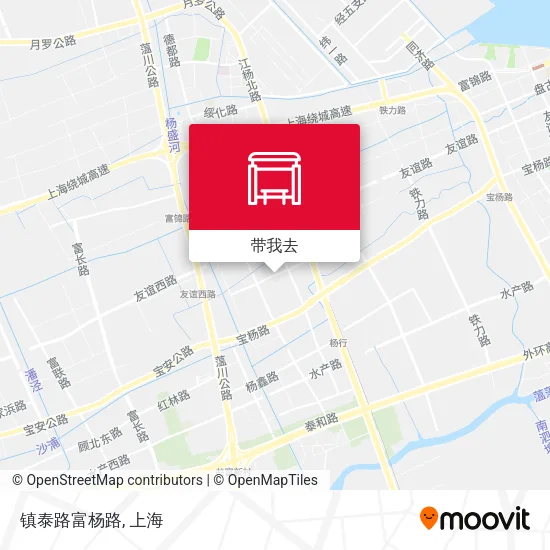 镇泰路富杨路地图