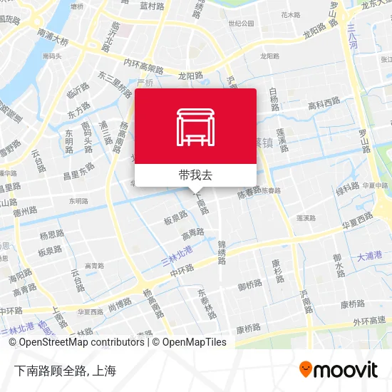 下南路顾全路地图
