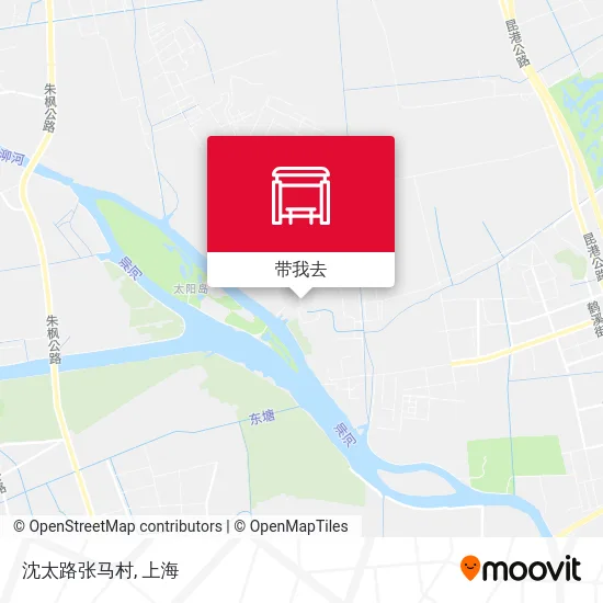 沈太路张马村地图