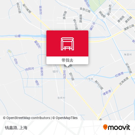 钱鑫路地图