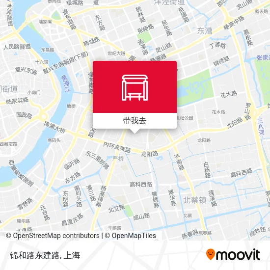 锦和路东建路地图