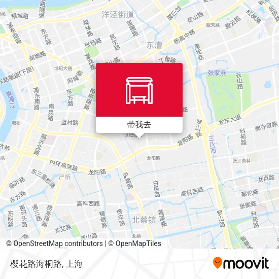 樱花路海桐路地图