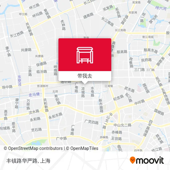 丰镇路华严路地图