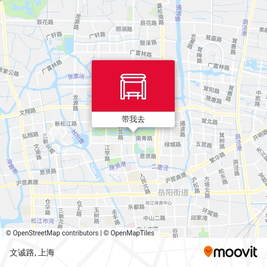 文诚路地图