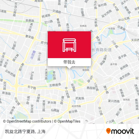 凯旋北路宁夏路地图