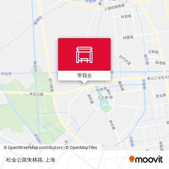 松金公路朱林路地图