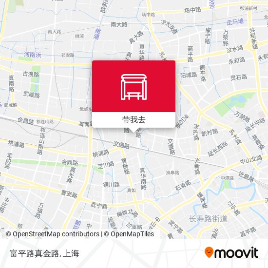 富平路真金路地图