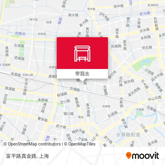 富平路真金路地图