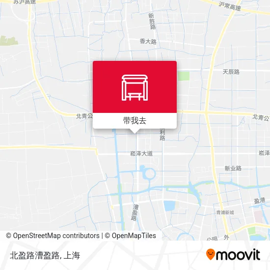 北盈路漕盈路地图