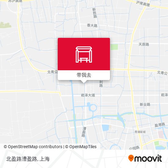 北盈路漕盈路地图