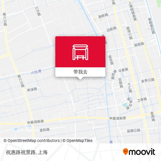 祝惠路祝景路地图