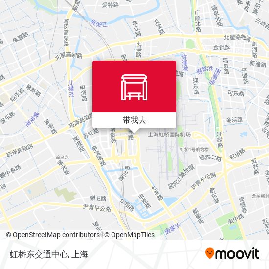 虹桥东交通中心地图