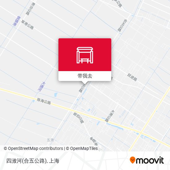 四滧河(合五公路)地图