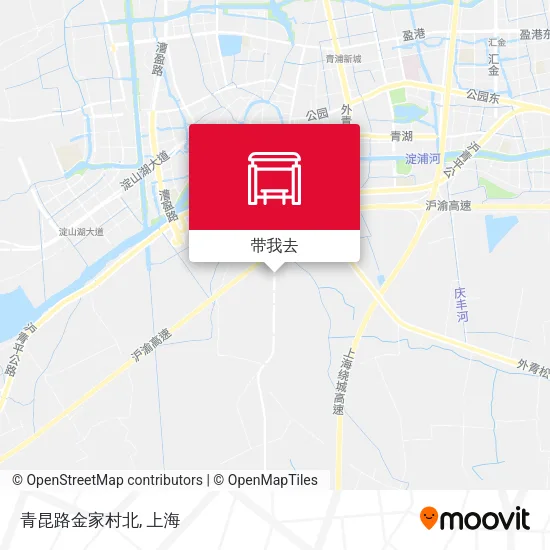 青昆路金家村北地图