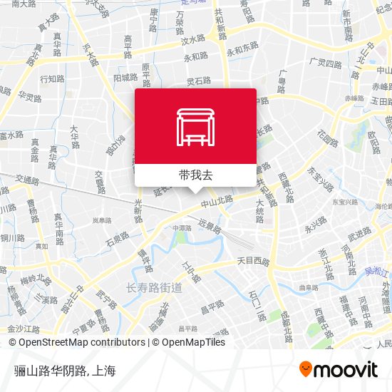 骊山路华阴路地图