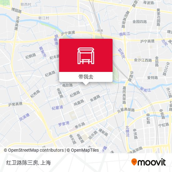 红卫路陈三房地图