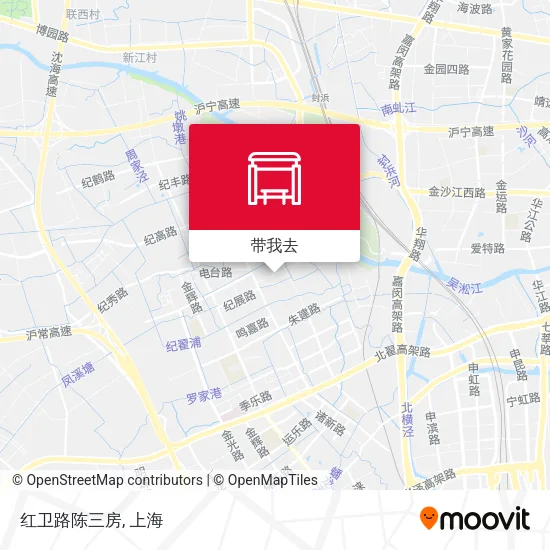 红卫路陈三房地图