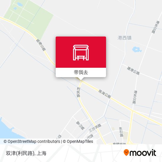双津(利民路)地图