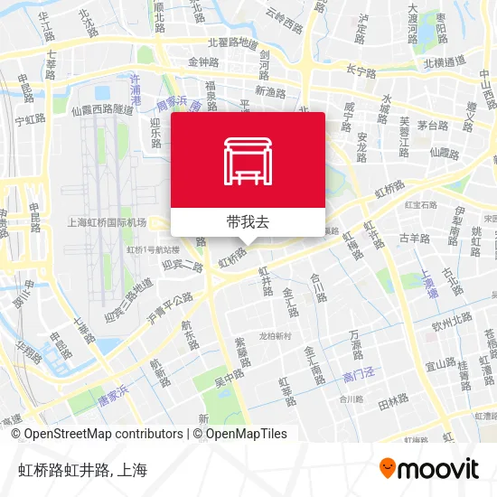 虹桥路虹井路地图