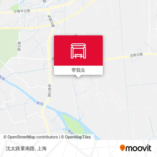 沈太路童南路地图