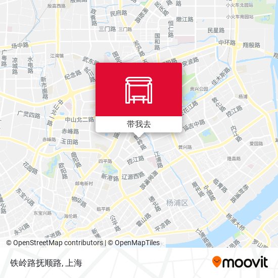 铁岭路抚顺路地图