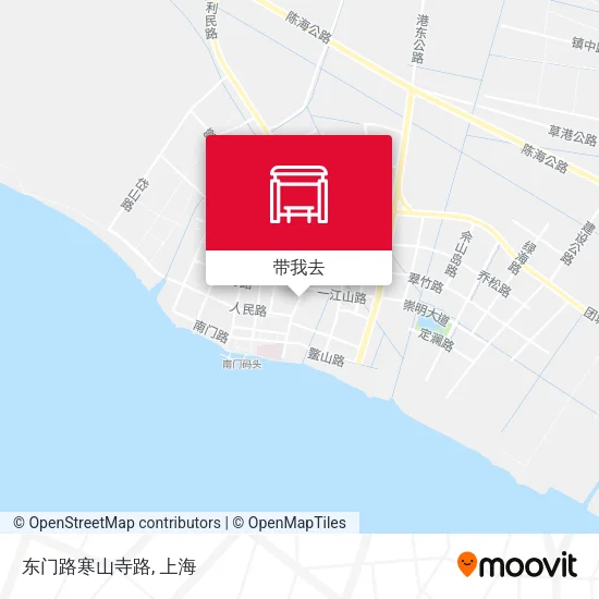 东门路寒山寺路地图