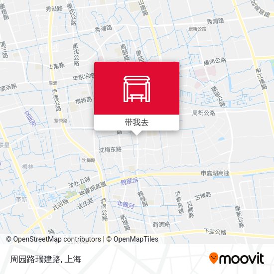 周园路瑞建路地图