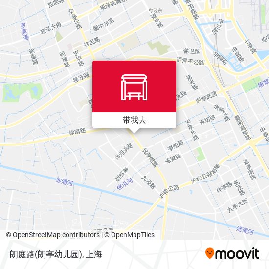 朗庭路(朗亭幼儿园)地图