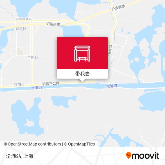 汾湖站地图