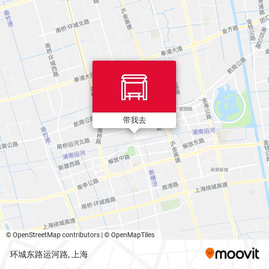 环城东路运河路地图