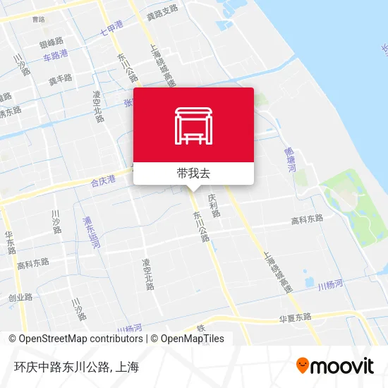 环庆中路东川公路地图