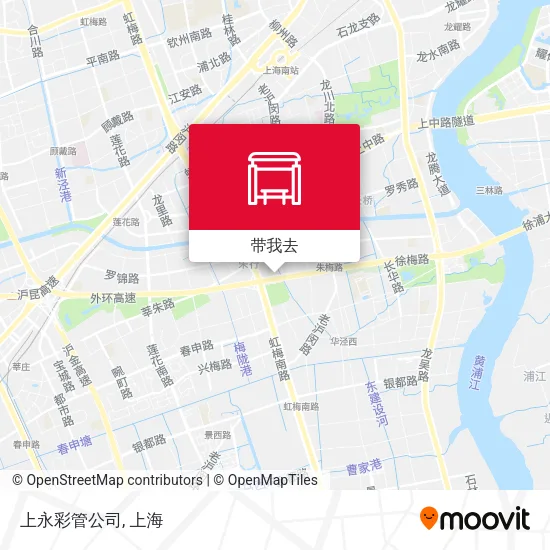上永彩管公司地图