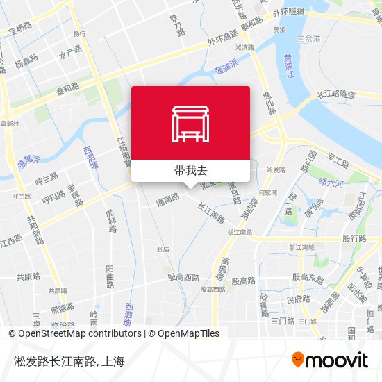 淞发路长江南路地图