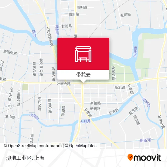 泖港工业区地图