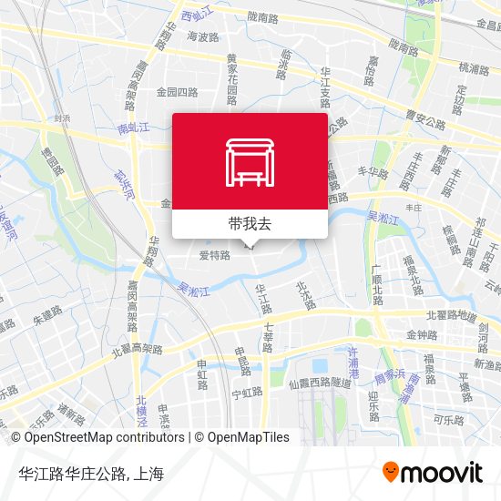 华江路华庄公路地图