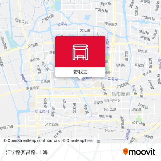 江学路其昌路地图