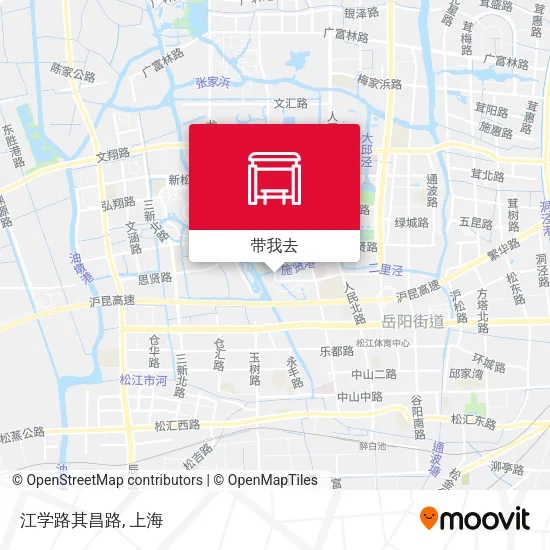 江学路其昌路地图
